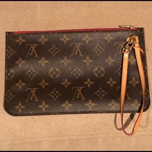 LV Monogram Wristlet